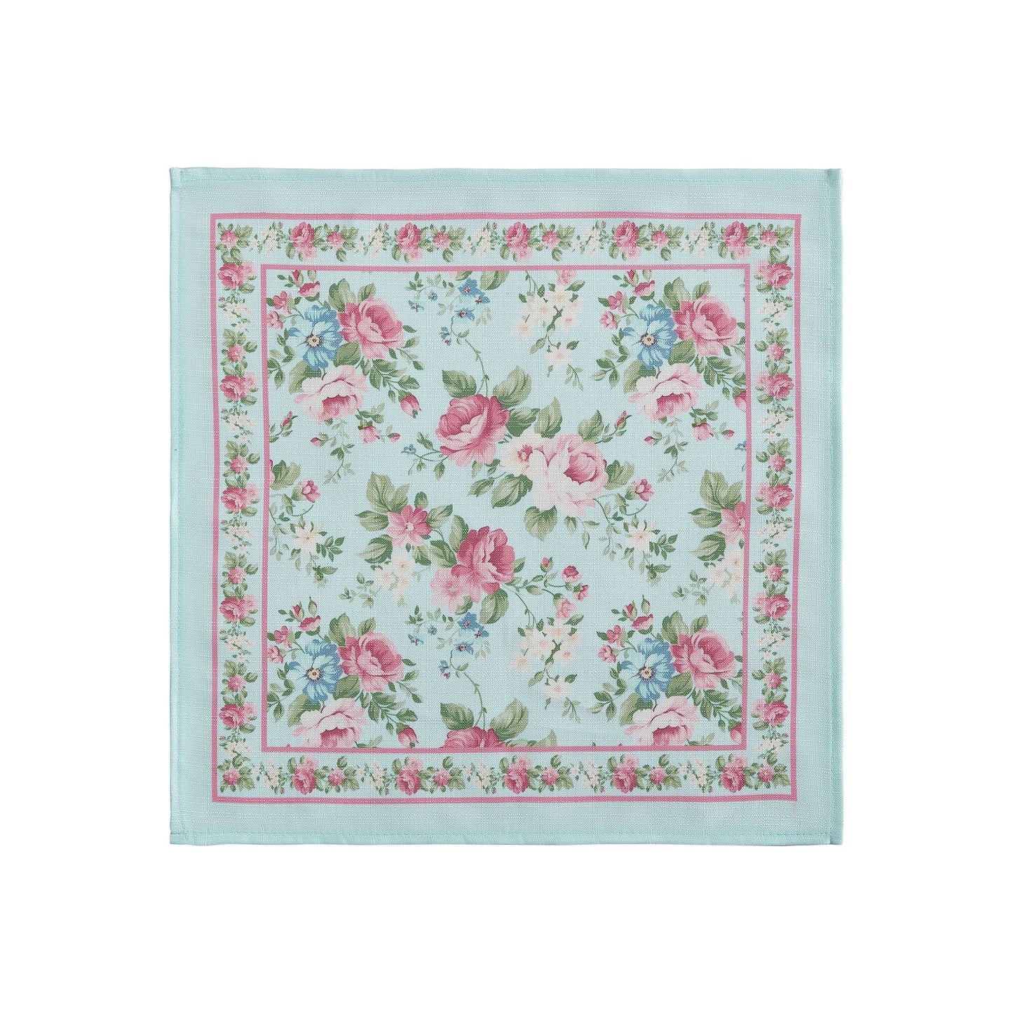 Vintage Floral Garden Napkins, Set of 4