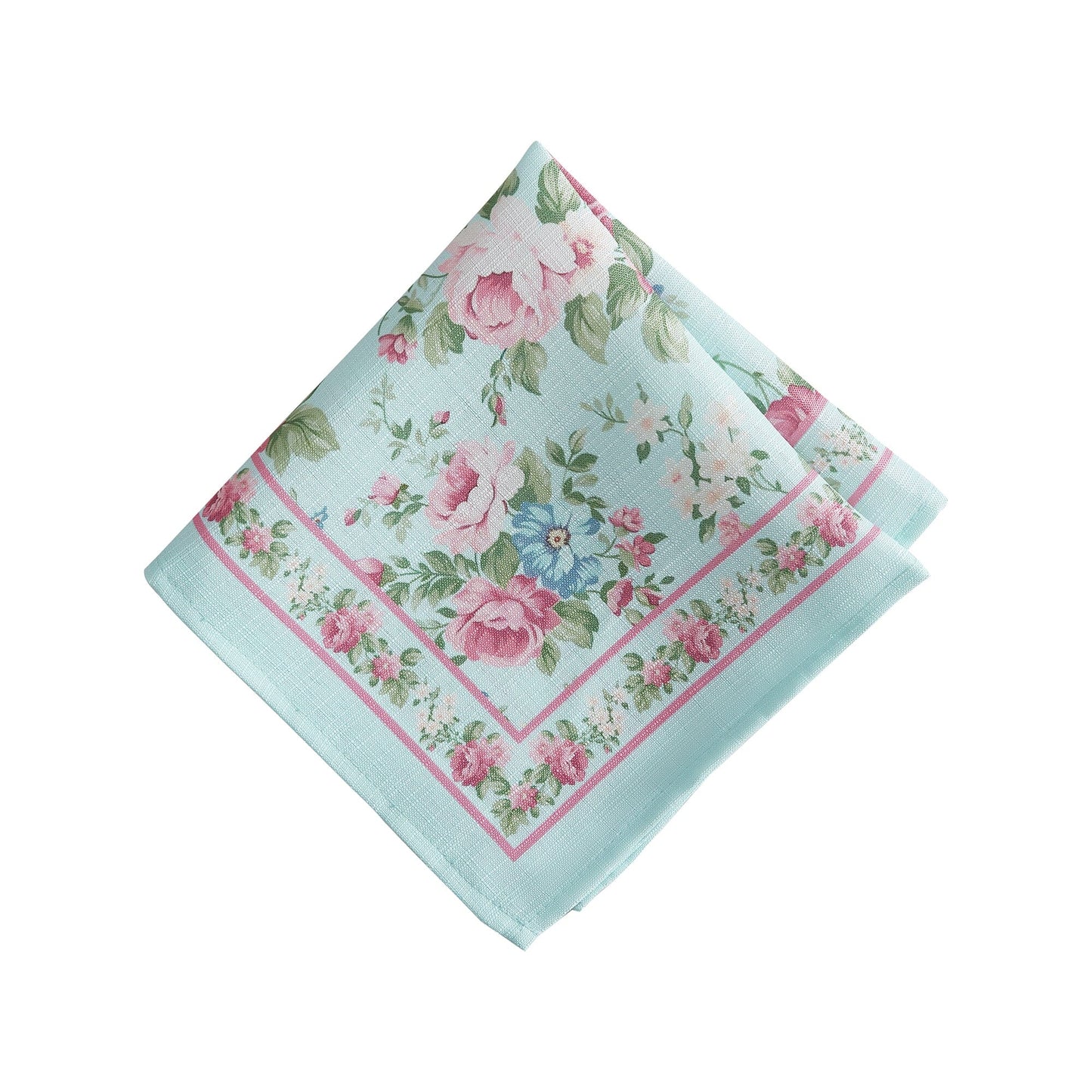 Servilletas de jardín florales vintage. Juego de 4