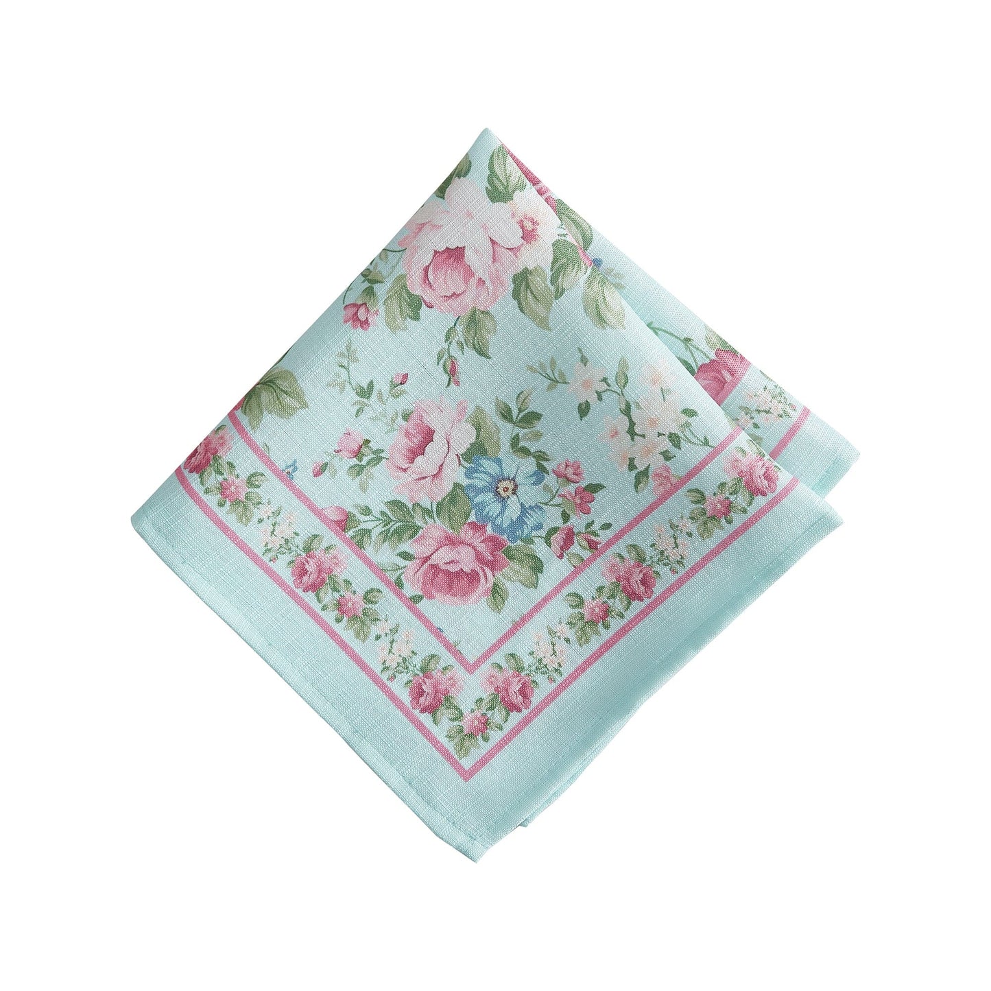 Vintage Floral Garden Napkins, Set of 4