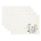 Lenox Wildflowers Border Placemats, Set of 4