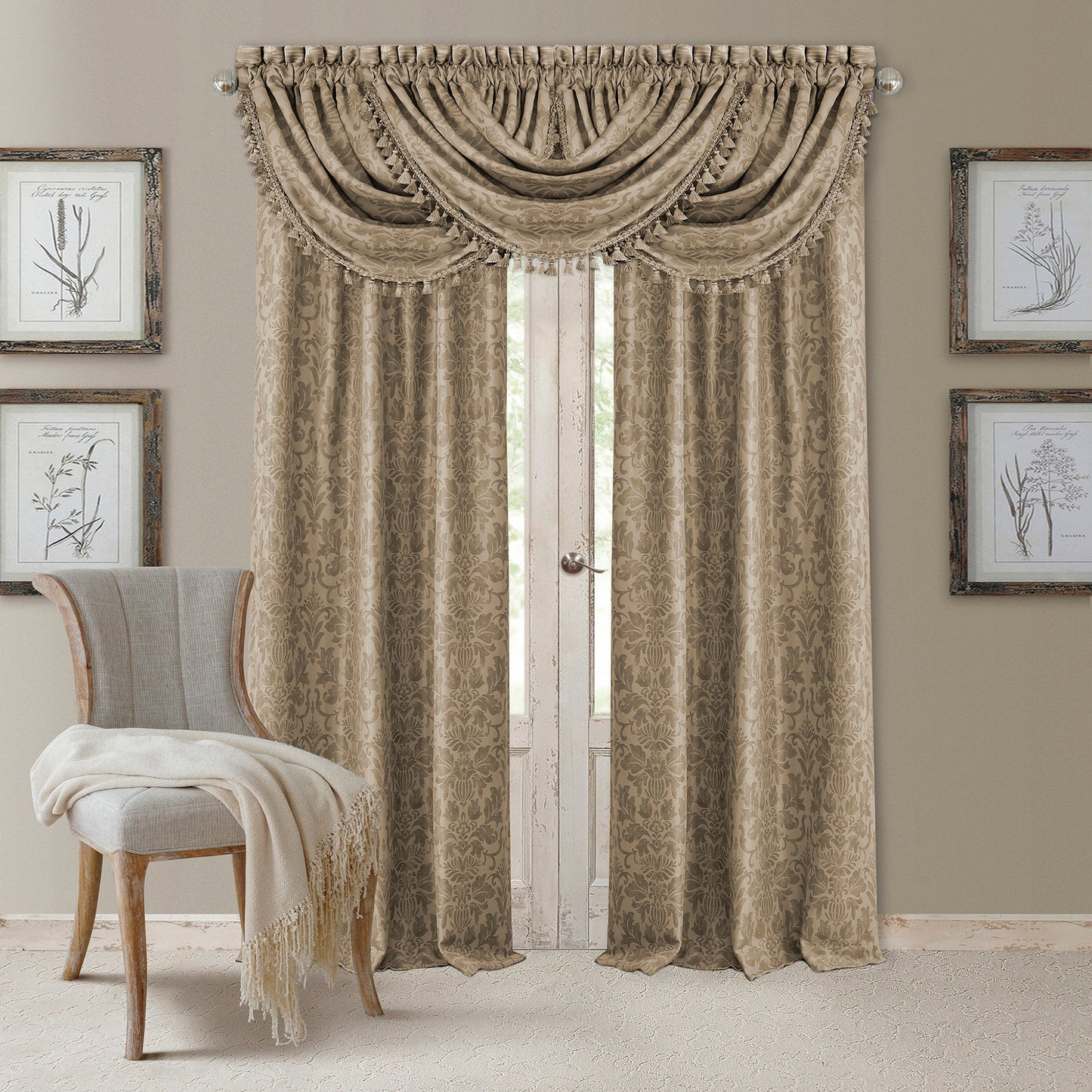 Antonia Blackout Curtain & Valance Collection