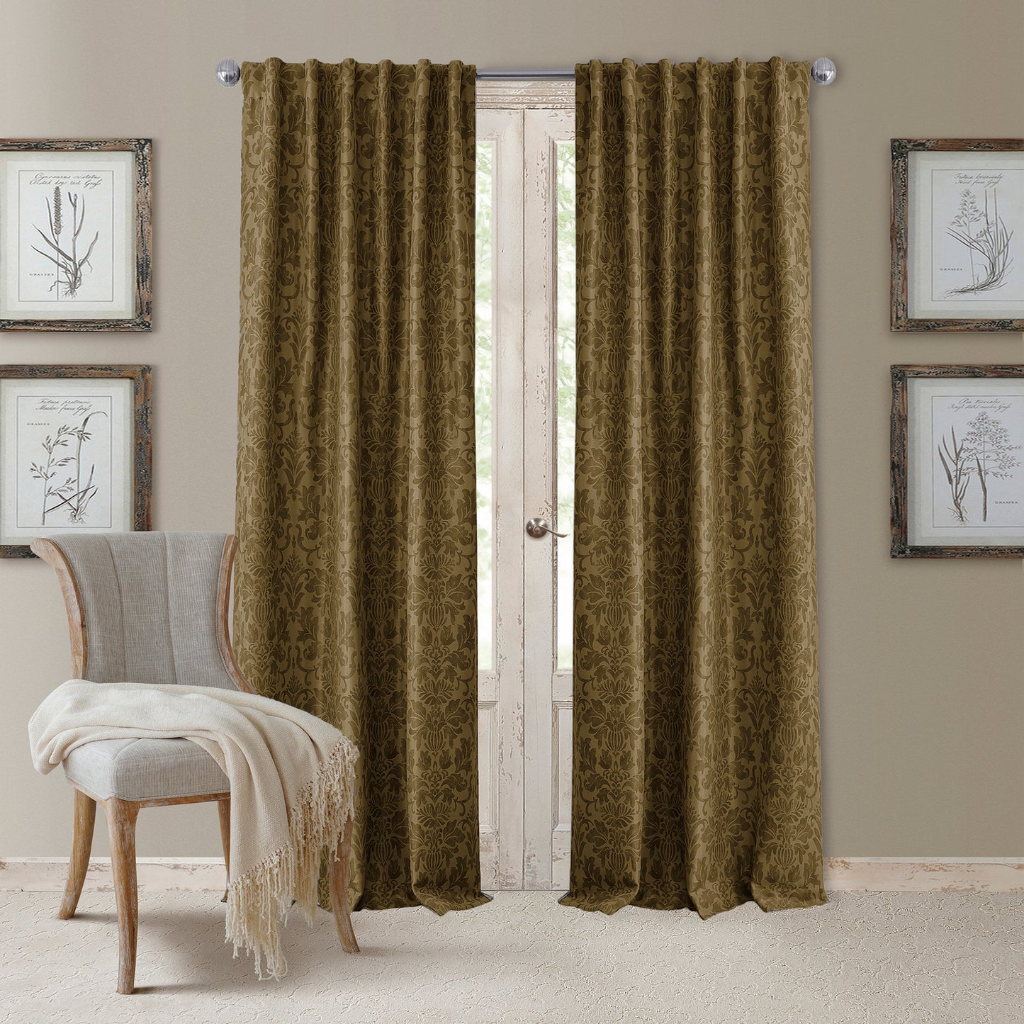Antonia Blackout Curtain & Valance Collection