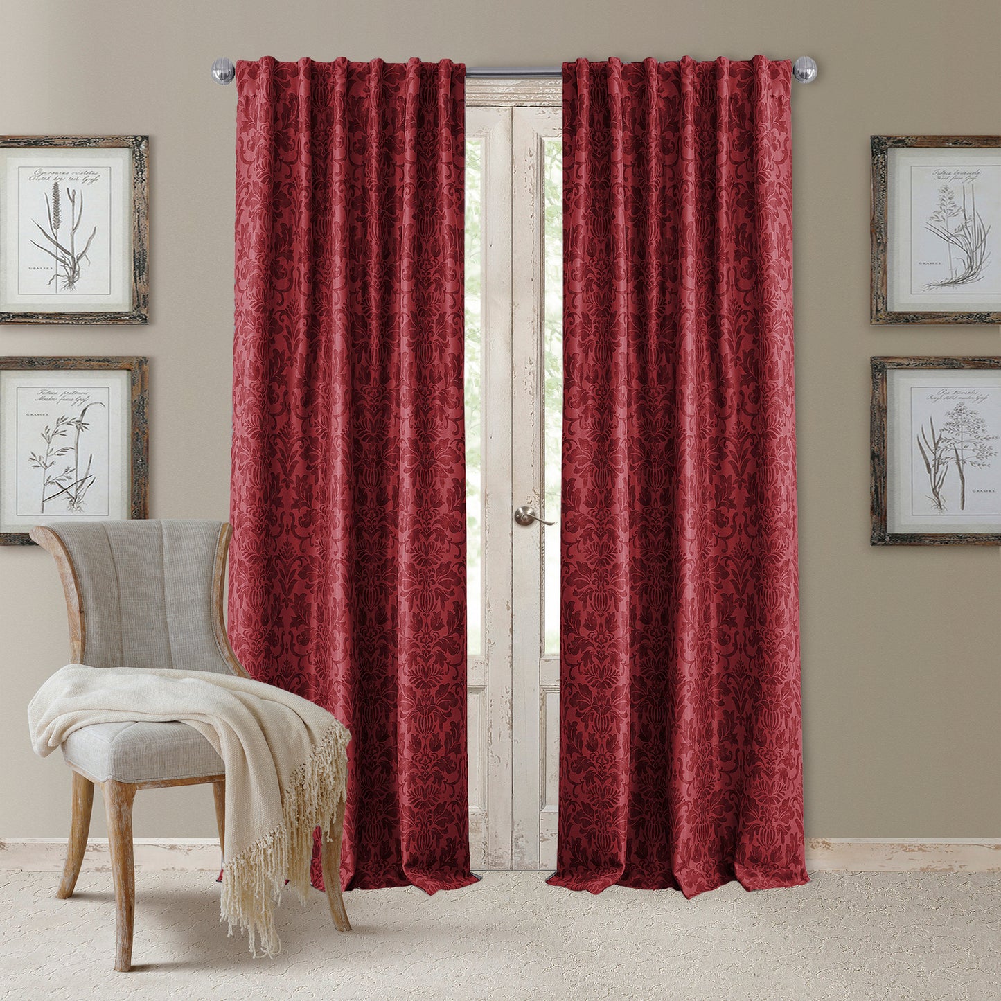 Antonia Blackout Curtain & Valance Collection