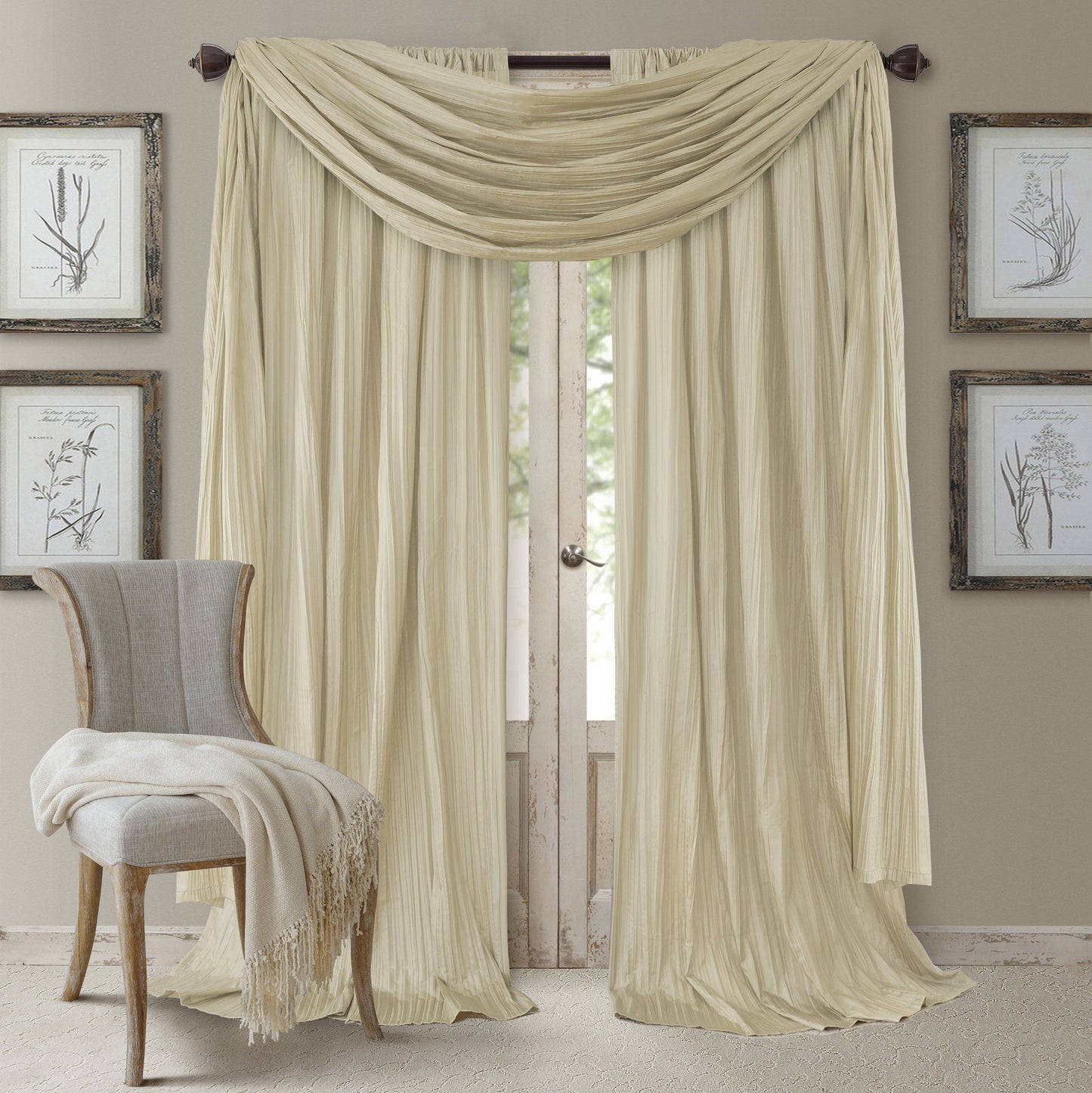 set of 3 curtain