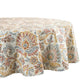 Ava Floral Jacobean Printed Vinyl Indoor/Outdoor Tablecloth