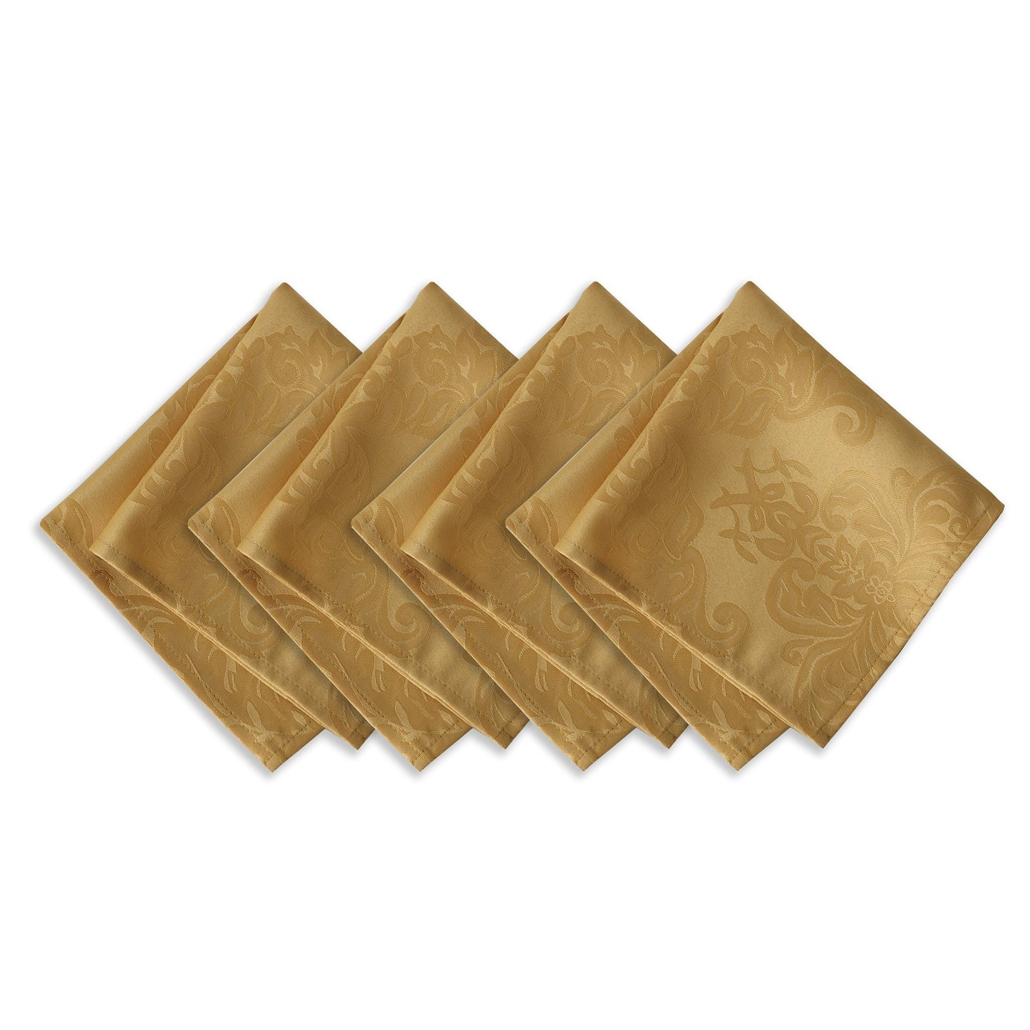 gold set of 4 napkins