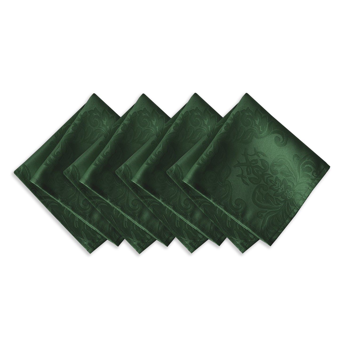 green set of 4 napkins