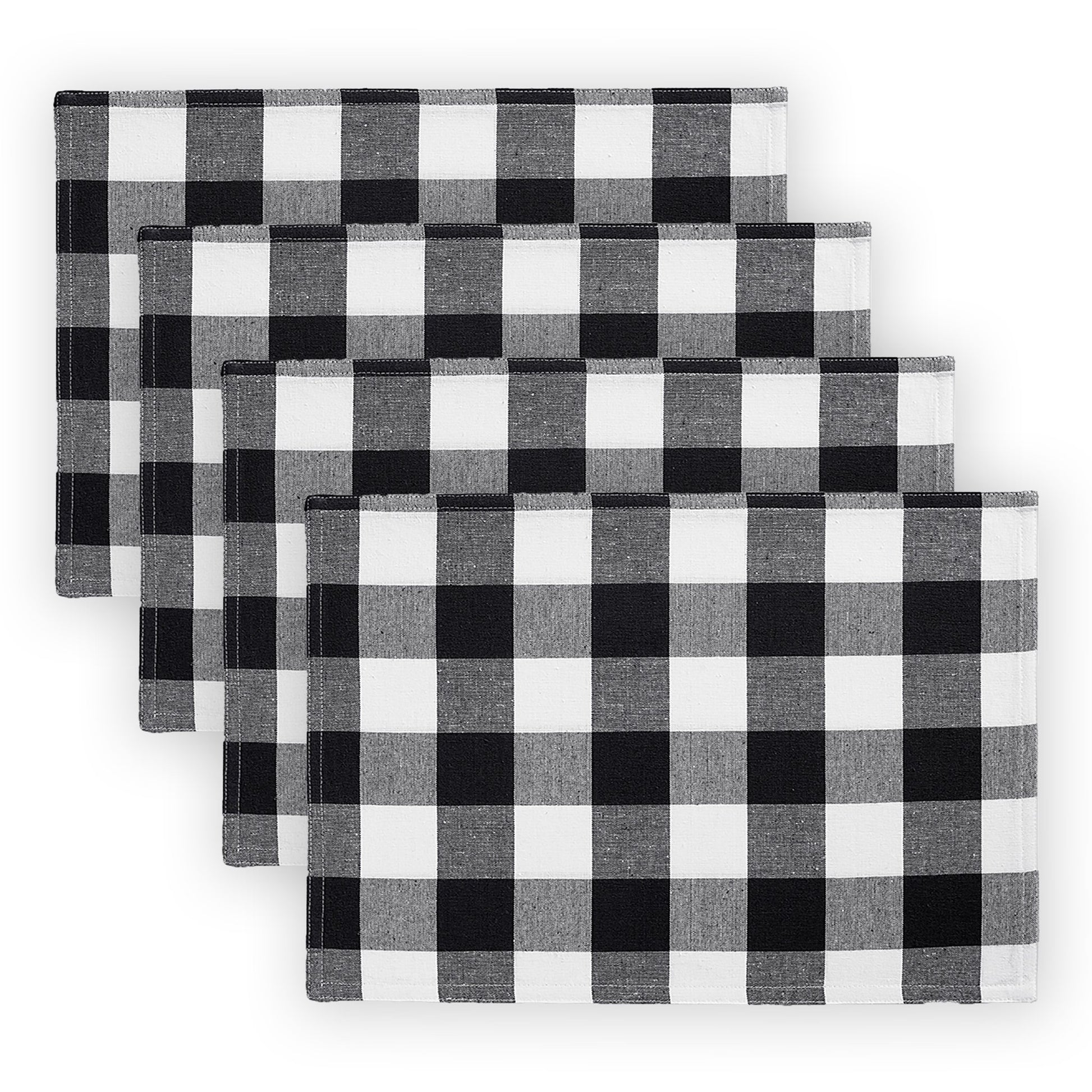 Farmhouse Living Buffalo Check Placemats, Set of 4