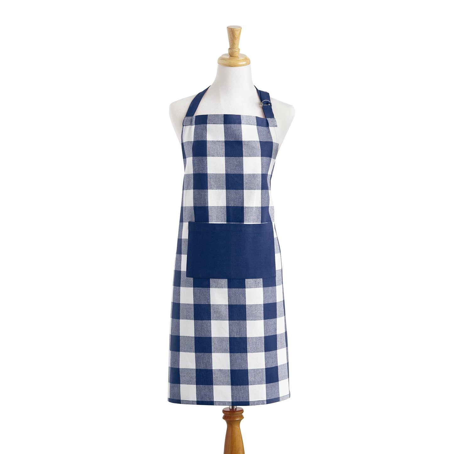 Farmhouse Living Buffalo Check Kitchen Apron with Pocket