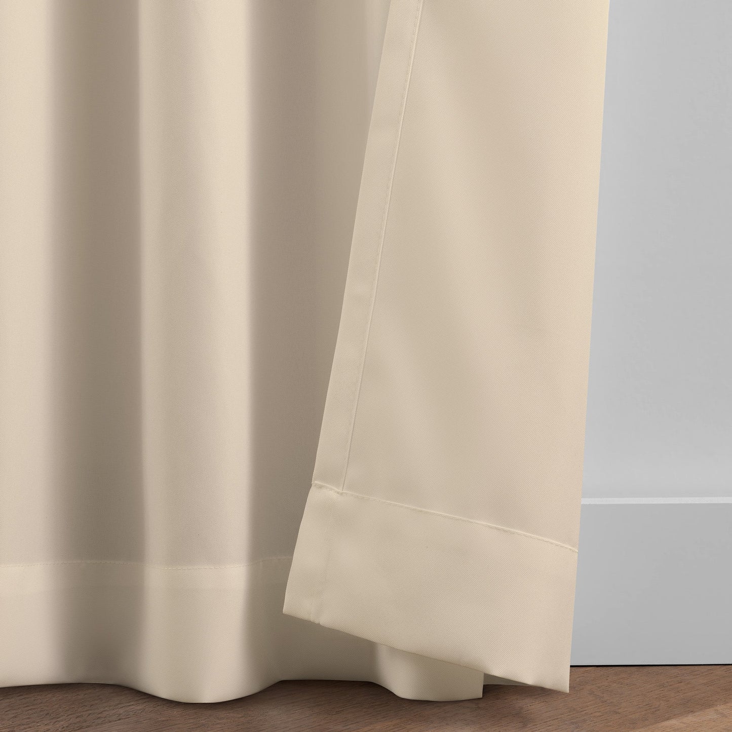 Cairo Solid Grommet Window Curtain, Set of 2