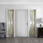 Colette Faux Silk Sidelight Door Window Panel-Elrene Home Fashions