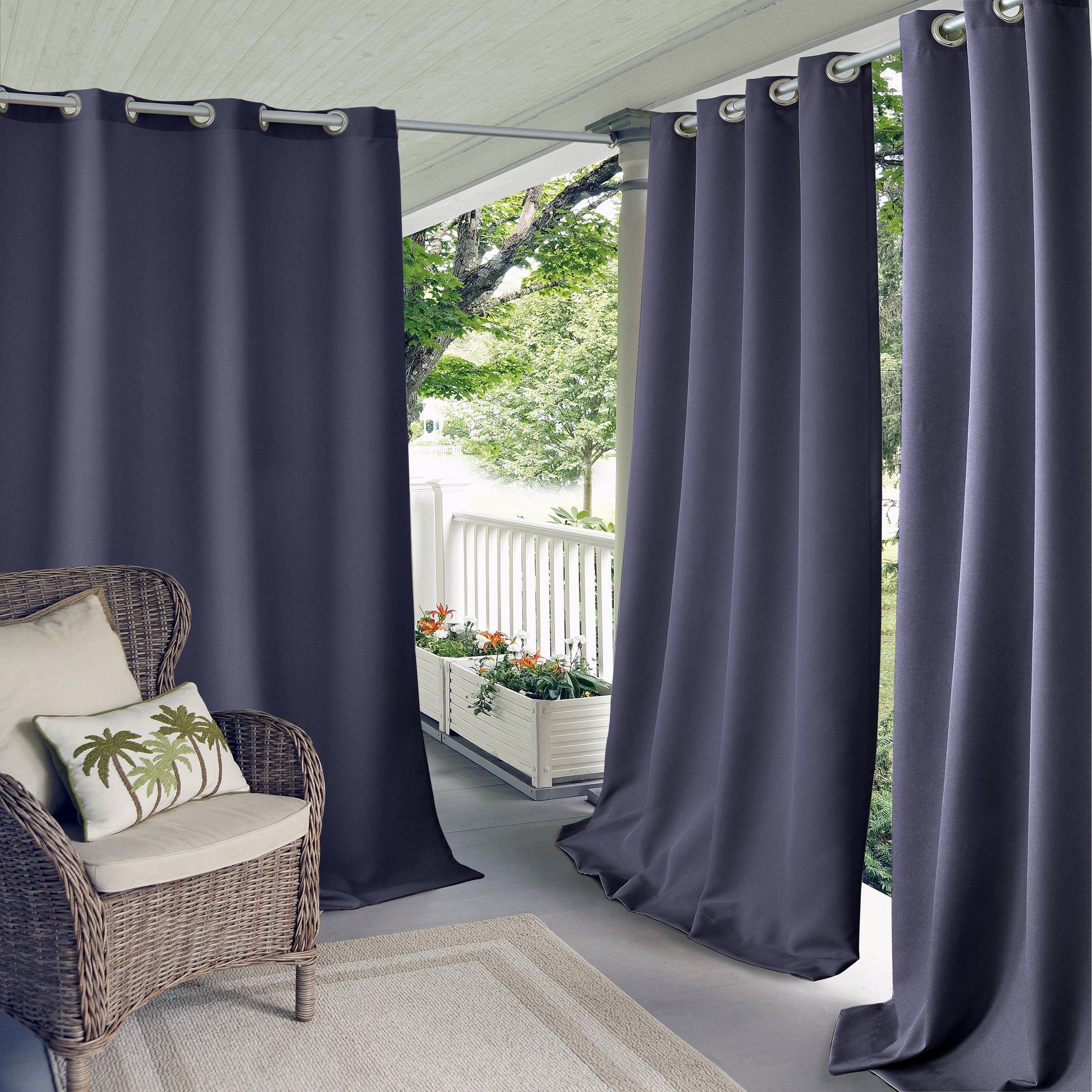 indoor outdoor curtain panel