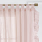 Bella Tab-Top Ruffle Sheer Window Curtain - Clearance