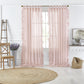 Bella Tab-Top Ruffle Sheer Window Curtain - Clearance