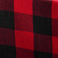 buffalo check red and black farmhouse style kitchen tiers and valance