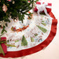 Santa’s Snowy Sleighride Christmas Tree Skirt