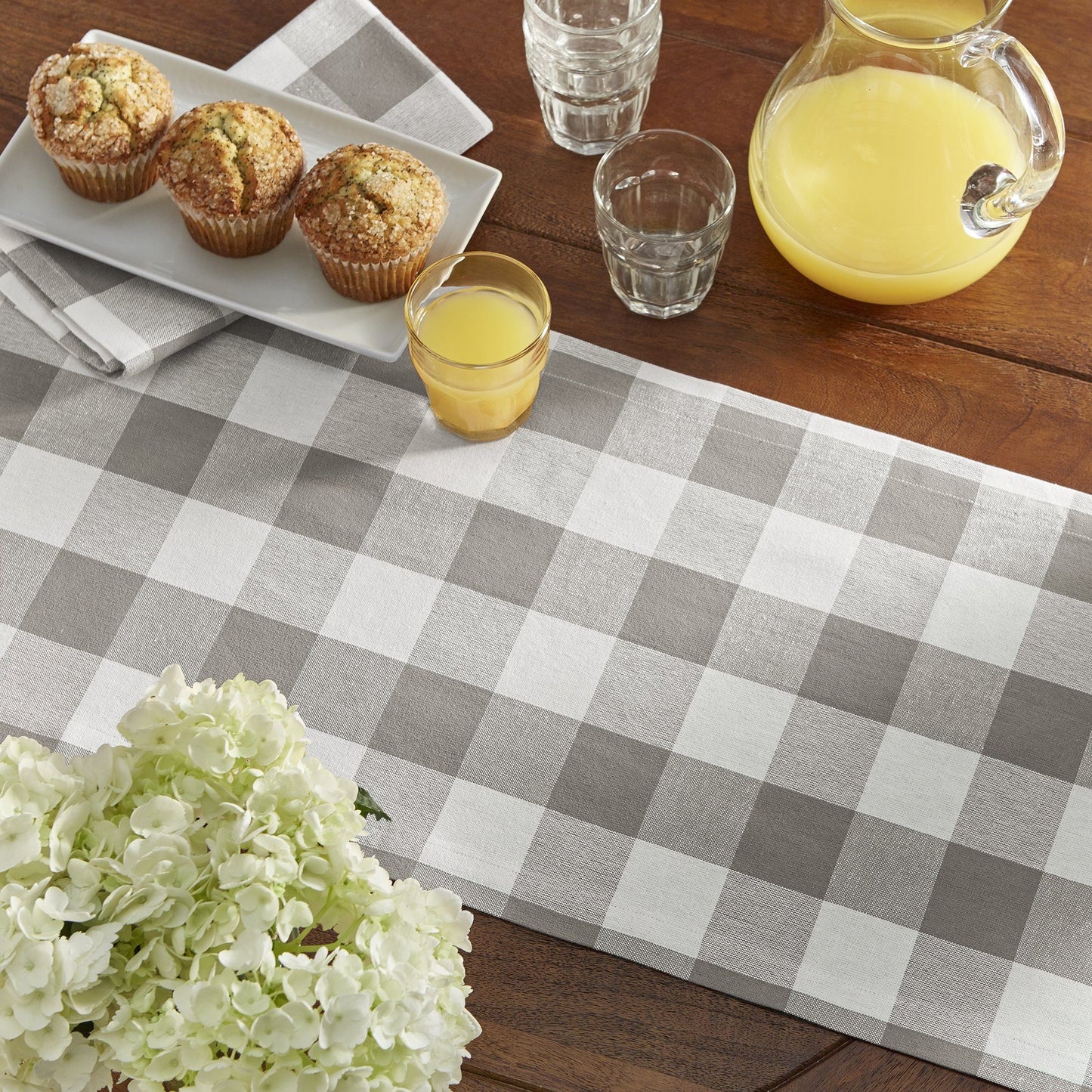 Farmhouse Living Buffalo Check Table Runner