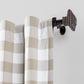 Farmhouse Living Buffalo Check Window Curtain-Elrene Home Fashions