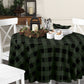 Farmhouse Living Holiday Buffalo Check Tablecloth