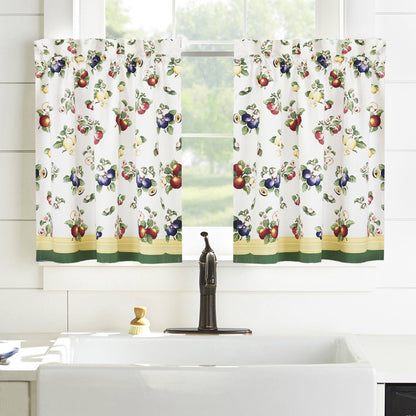 Villeroy & Boch French Garden Kitchen Tier Set and Valance