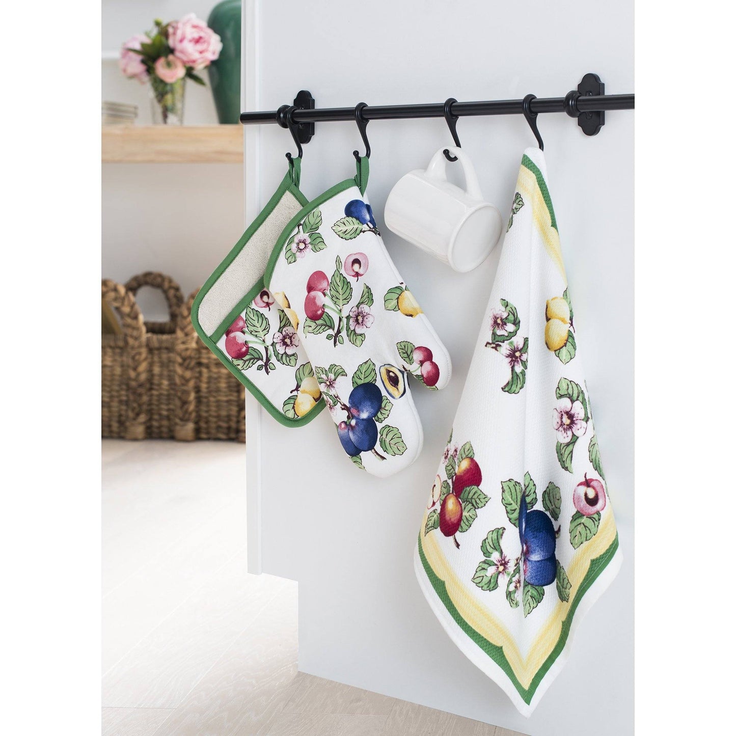 Villeroy & Boch French Garden Kitchen Towel, Set of 2