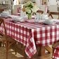 Farmhouse Living Buffalo Check Tablecloth