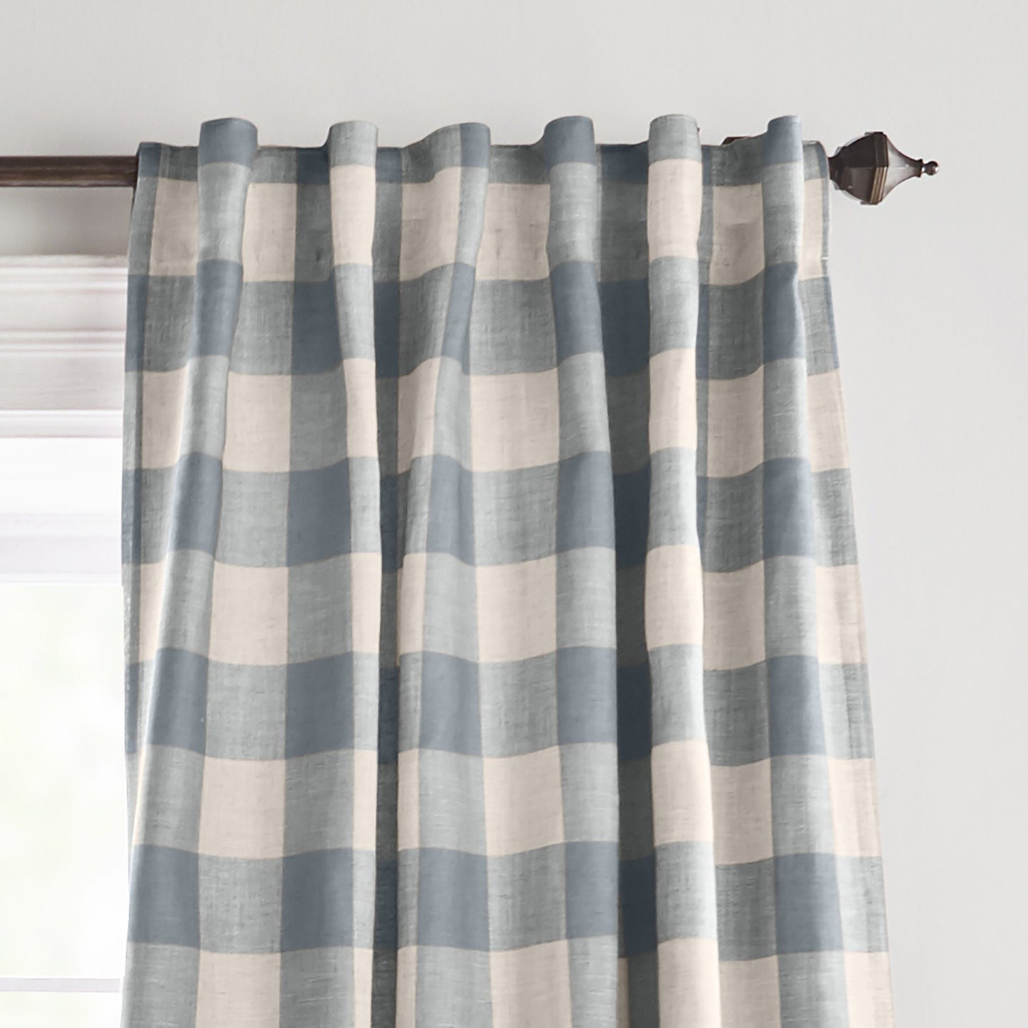 Grainger Buffalo Check Blackout Window Curtain