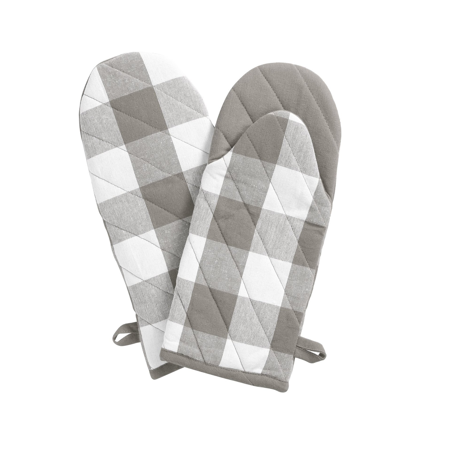 Farmhouse Living Buffalo Check Oven Mitt Pair