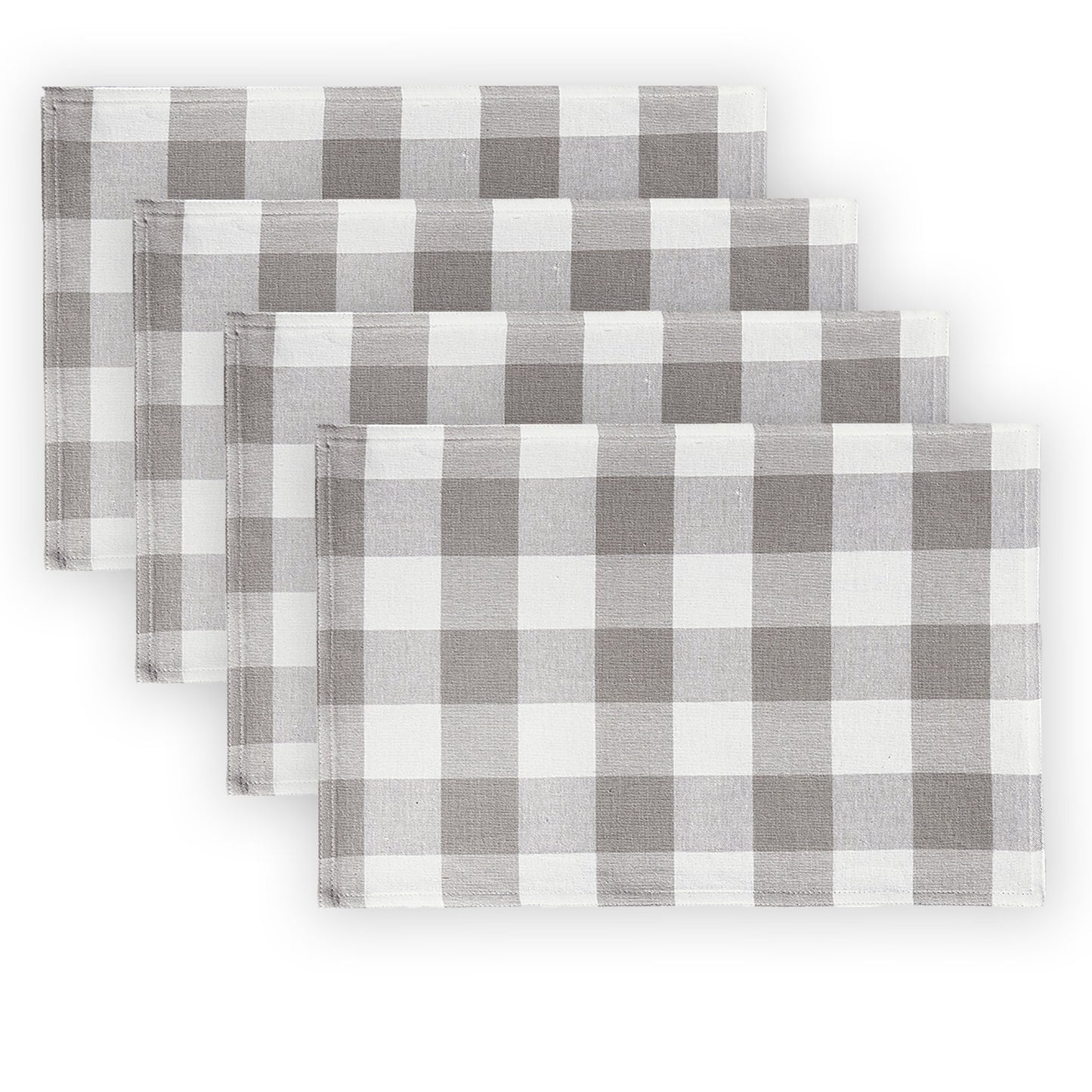 Farmhouse Living Buffalo Check Placemats, Set of 4