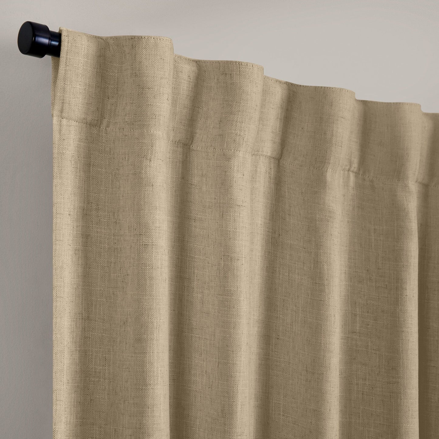 Harrow Solid Texture Blackout Window Curtain Panel