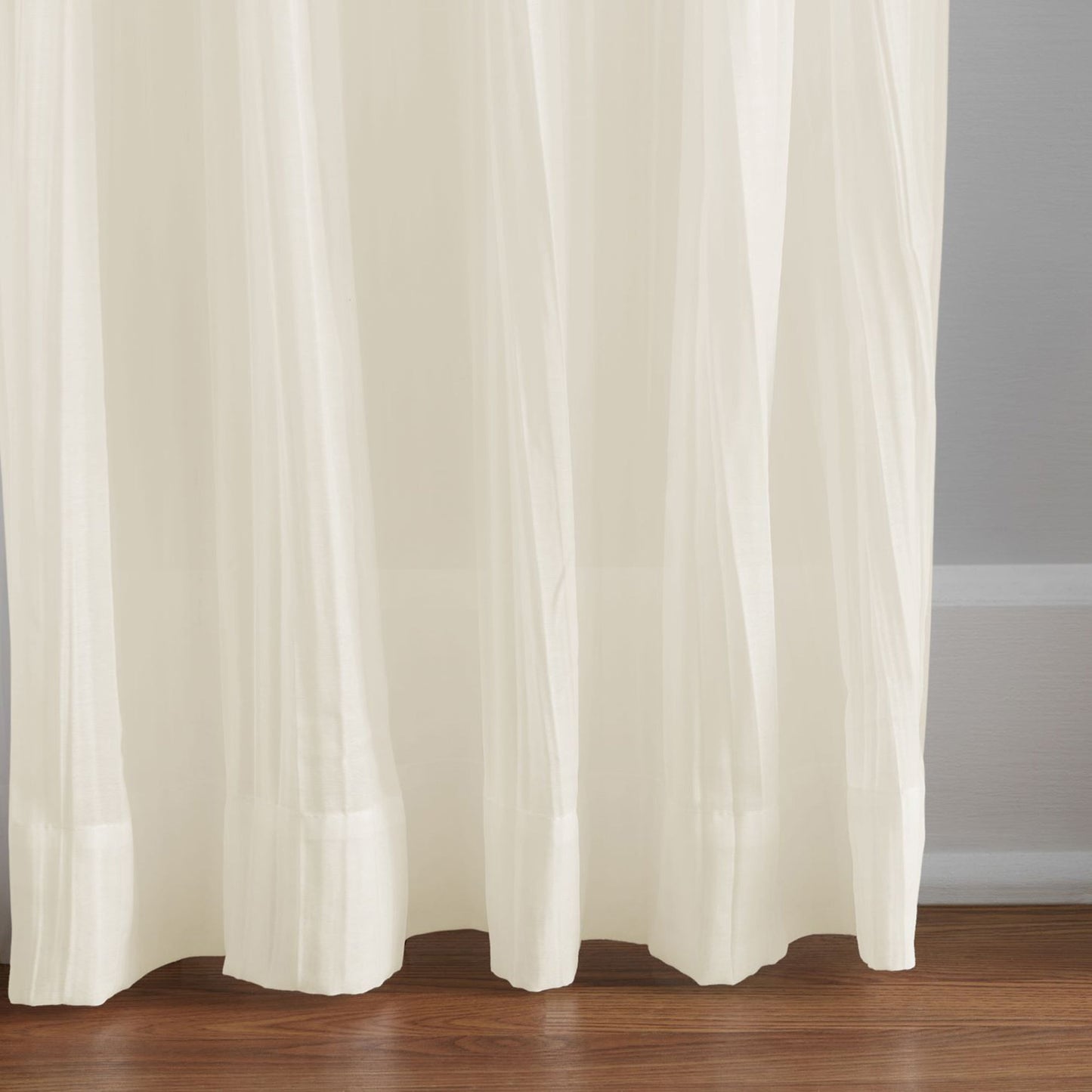 Jolie Semi-Sheer Tab Top Window Curtain