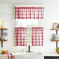 Farmhouse Living Buffalo Check Kitchen Window Collection