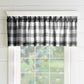 Farmhouse Living Buffalo Check Kitchen Window Collection