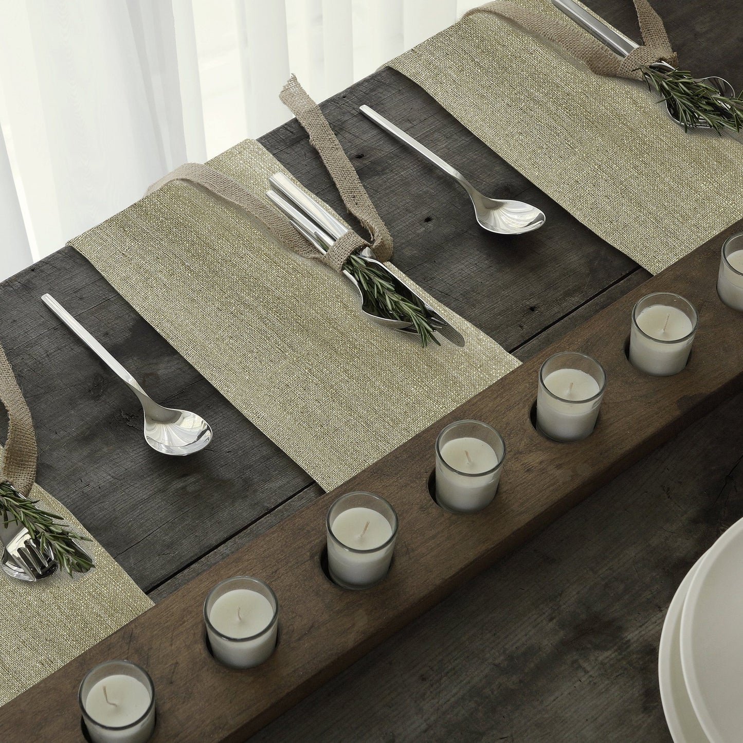 Servilletas de tela de lino Villeroy &amp; Boch La Classica (juego de 4)