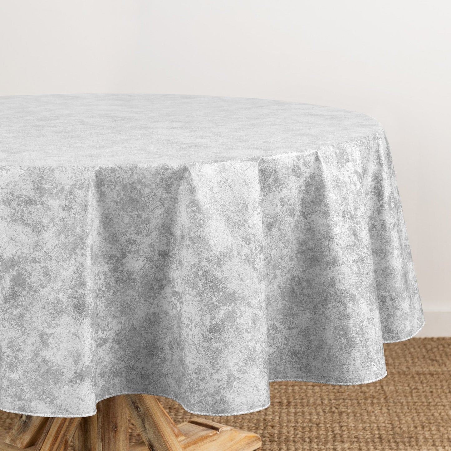 Mantel interior/exterior de vinilo estampado de mármol Mesa
