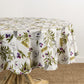 Montalcino Italian Olive Branches Printed Vinyl Indoor/Outdoor Tablecloth