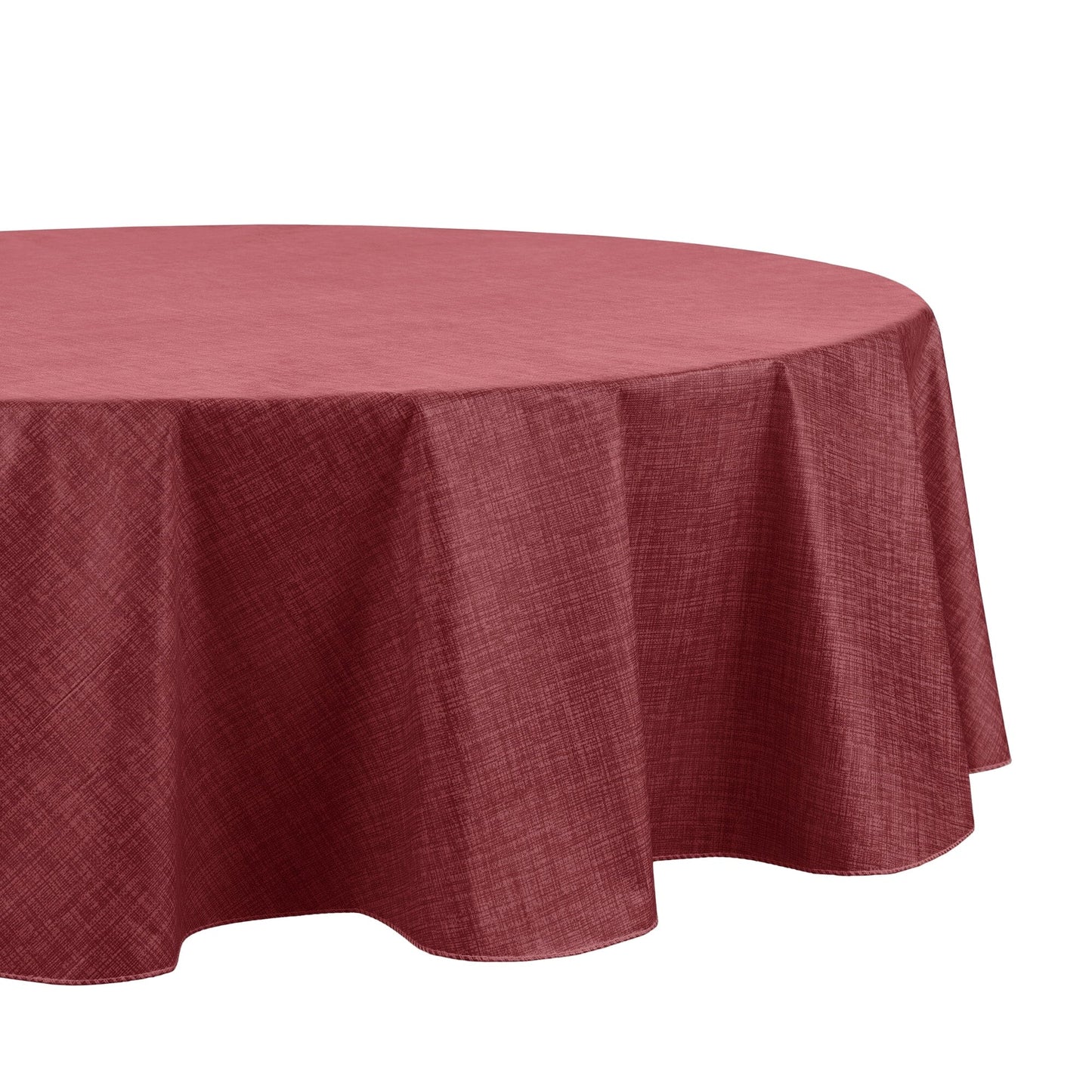 Monterey Linen Texture Vinyl Indoor/Outdoor Tablecloth