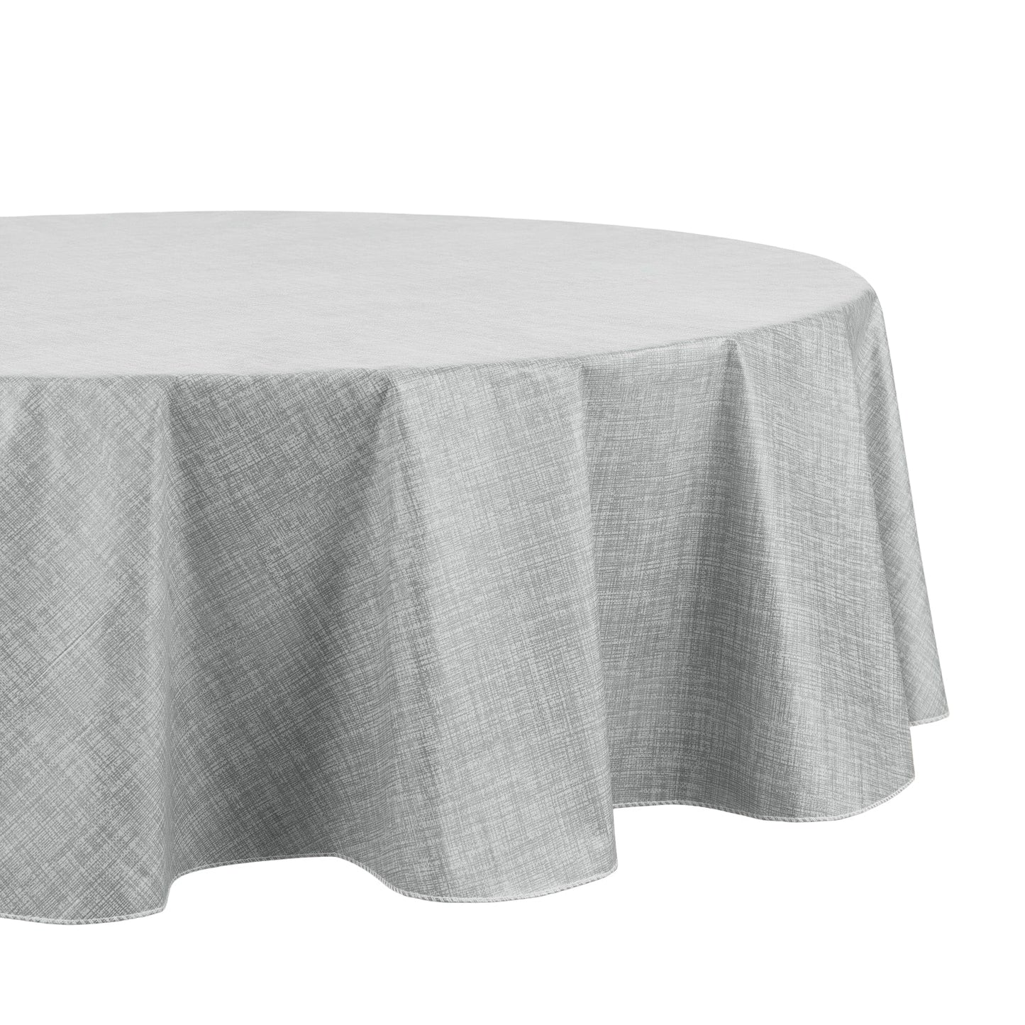 Monterey Linen Texture Vinyl Indoor/Outdoor Tablecloth