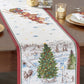 Santa’s Snowy Sleighride Table Runner