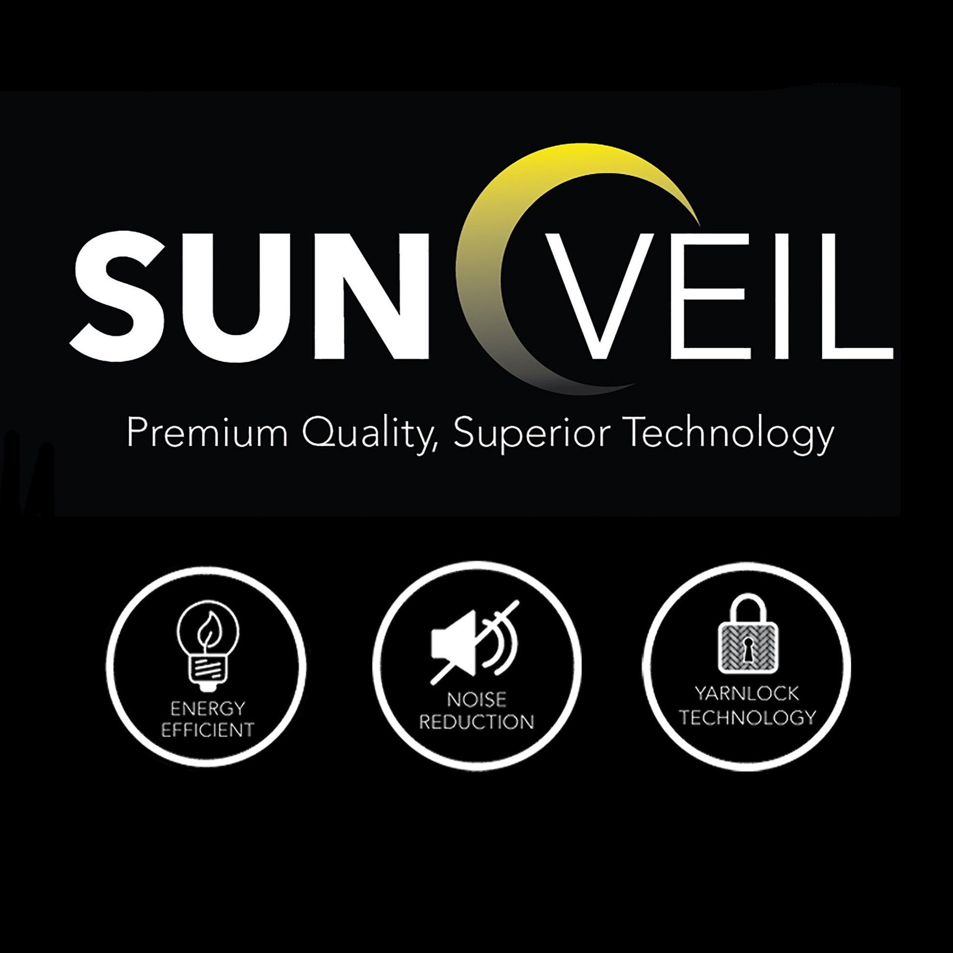 SunVeil Extra Wide Thermal Blackout Curtain Liner