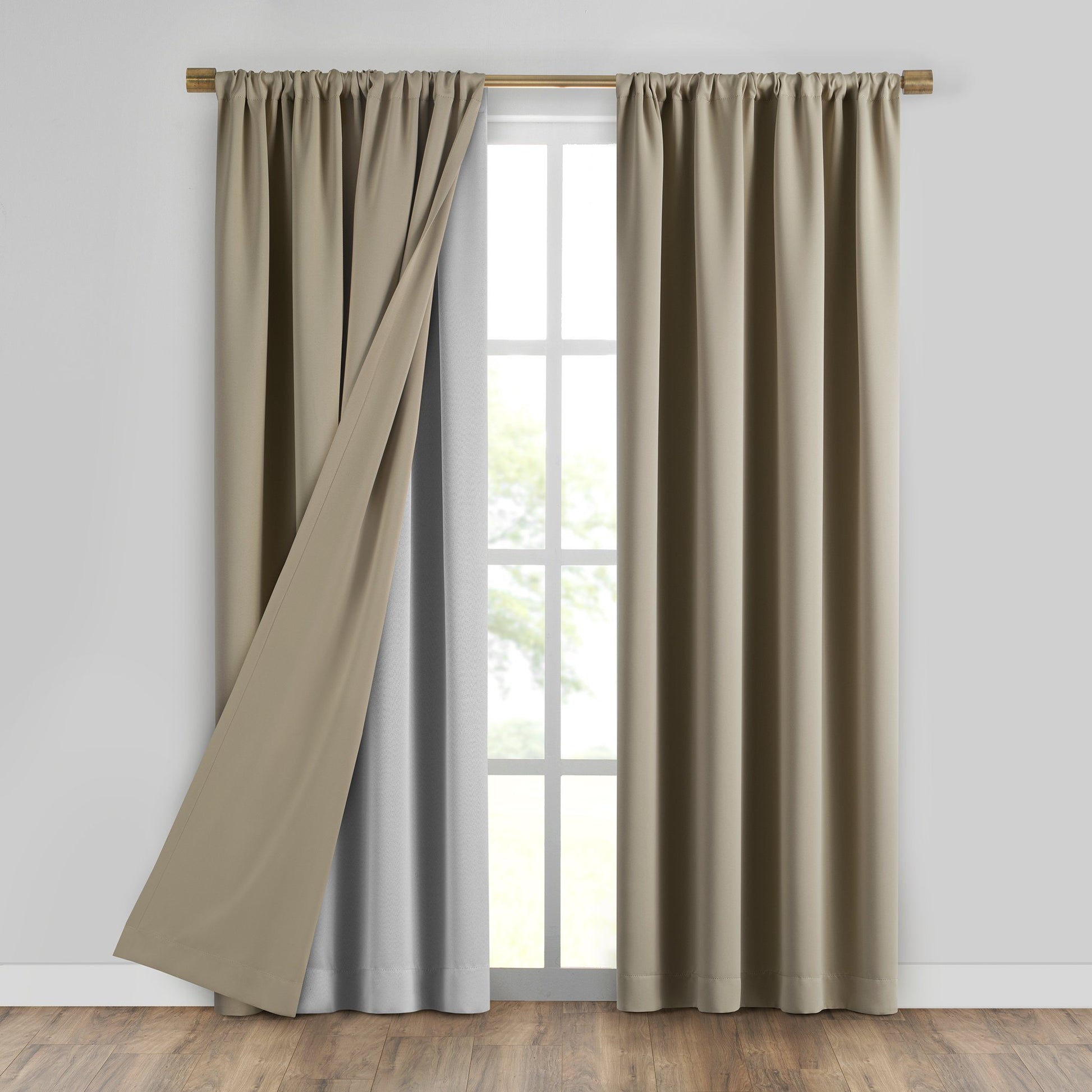 SunVeil Extra Wide Thermal Blackout Curtain Liner