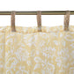 Verena Floral Indoor/Outdoor Sheer Tab Top Window Curtain Panel-Elrene Home Fashions