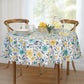 Watercolor Floral Vinyl Tablecloth - Clearance