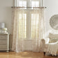 Westport Floral Tie-Top Sheer Window Curtain-Elrene Home Fashions