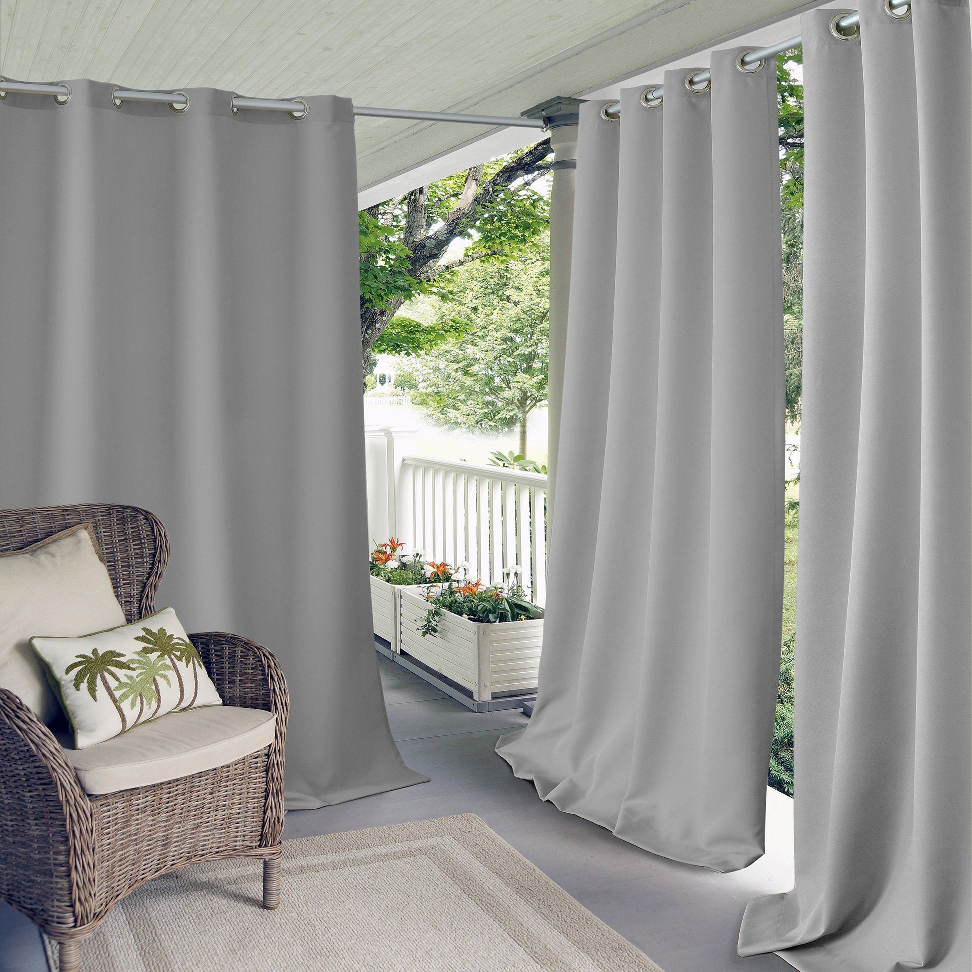 indoor outdoor curtain panel