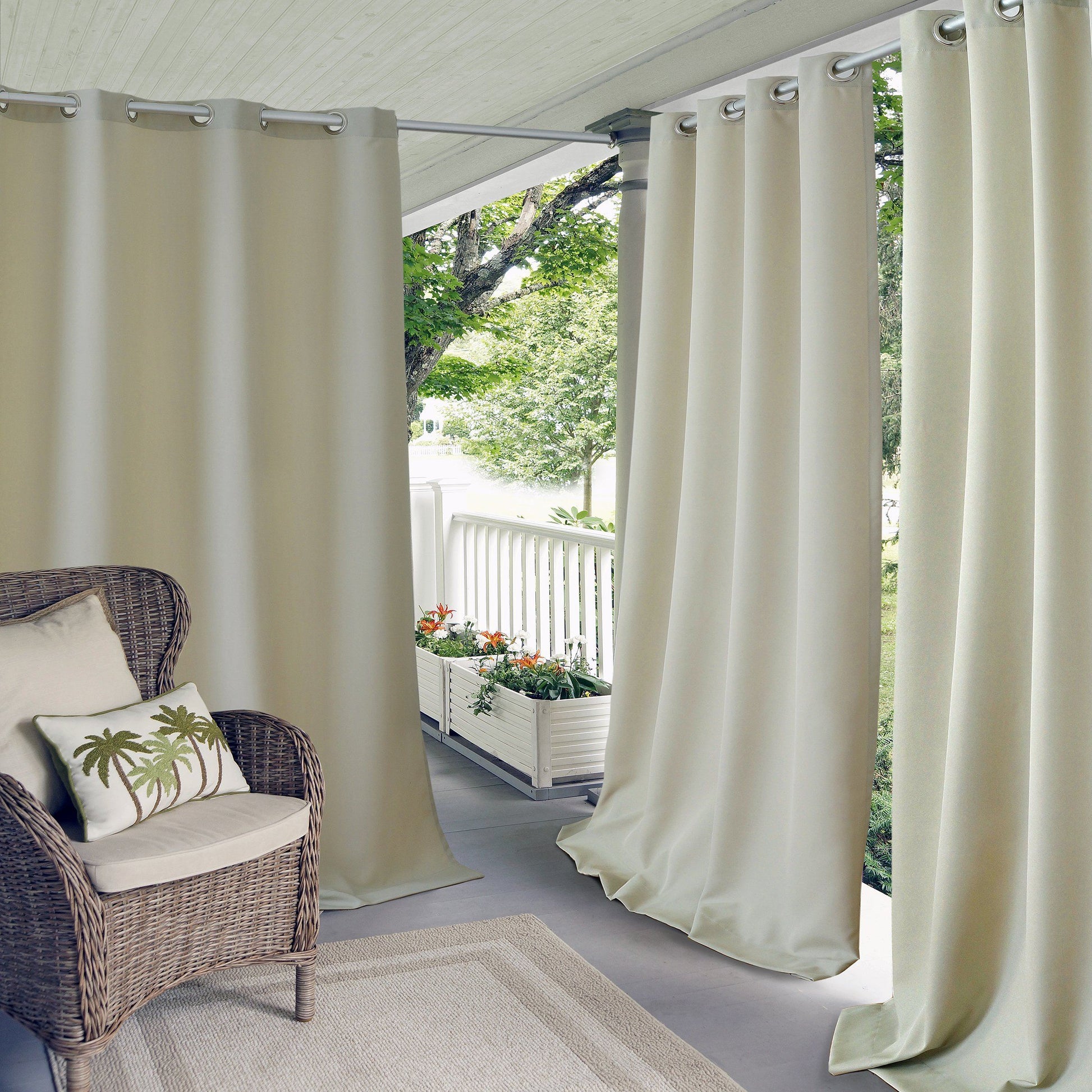 indoor outdoor curtain panel