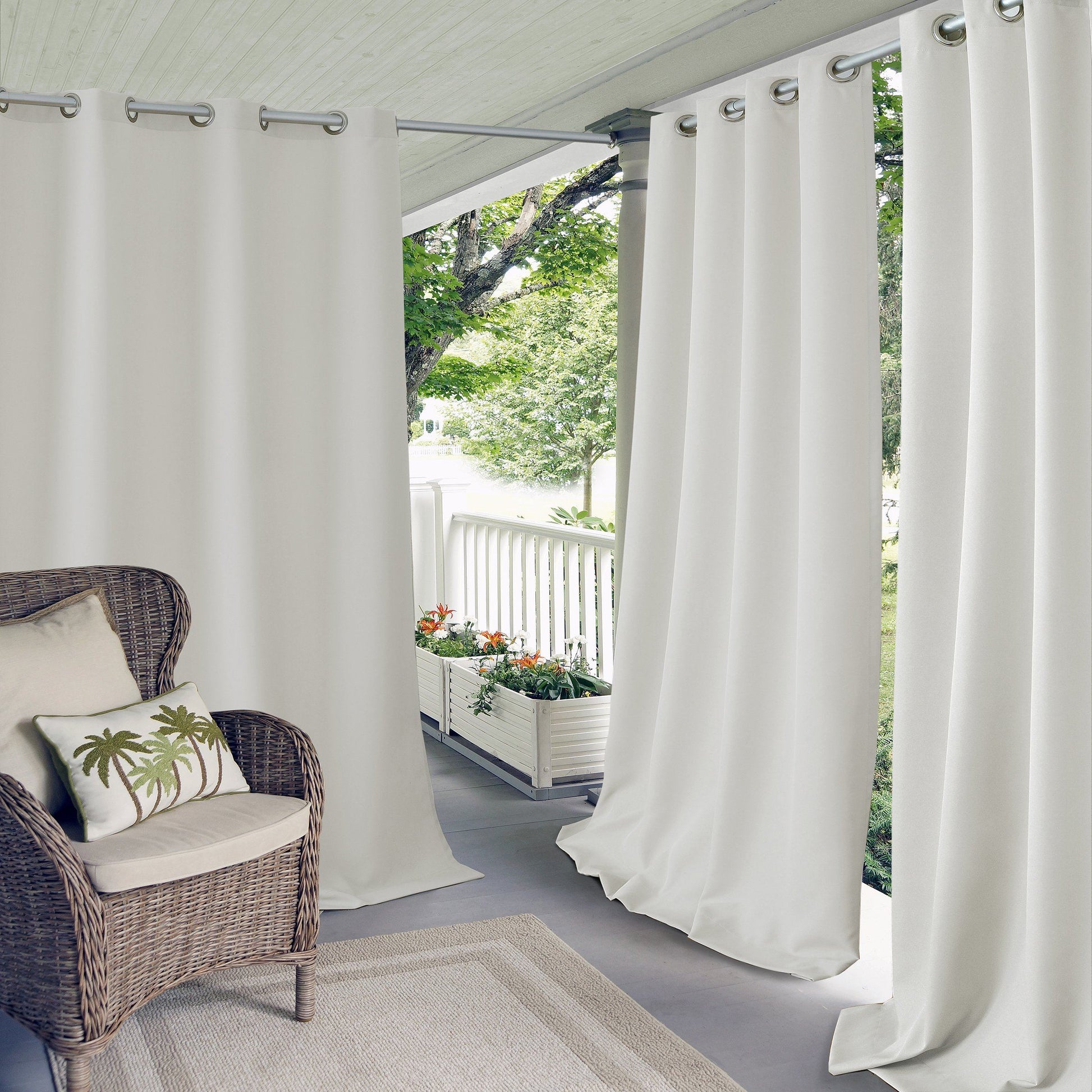 indoor outdoor curtain panel